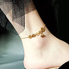 Stainless Steel Charm Anklets for Women WG18C2B-22-1