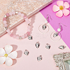 100Pcs 2 Styles Tibetan Style Alloy Pendants FIND-SC0011-86-4