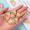 Transparent Enamel Acrylic Beads TACR-S155-001C-5