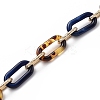 Handmade Acrylic Cable Chains AJEW-JB00701-03-2