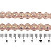 Handmade Foil Lampwork Beads Strands FOIL-K003-06A-04-4