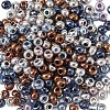 12/0 Grade A Electroplated Glass Seed Beads SEED-CD0001-01-3