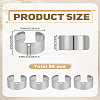 50Pcs 304 Stainless Steel Ear Cuff Findings STAS-LP0005-26-2