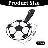 2Pcs Sports Ball Style PVC Luggage Tag AJEW-DJ0004-63A-2