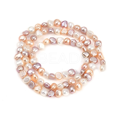 Natural Cultured Freshwater Pearl Beads Strands PEAR-P064-19B-13M-1