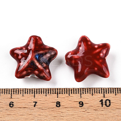Handmade Porcelain Beads PORC-N008-09C-1