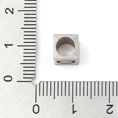 Tarnish Resistant 201 Stainless Steel European Beads LS-STAS-M058-01D-P-1