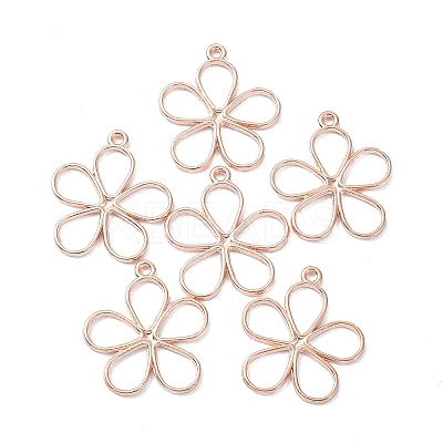 Alloy Hollow Pendants FIND-YW0004-42RG-1