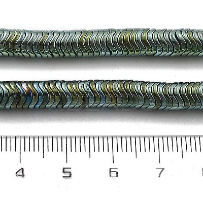 Electroplated Synthetic Non-magnetic Hematite Beads Strands G-B132-A01-01E-1