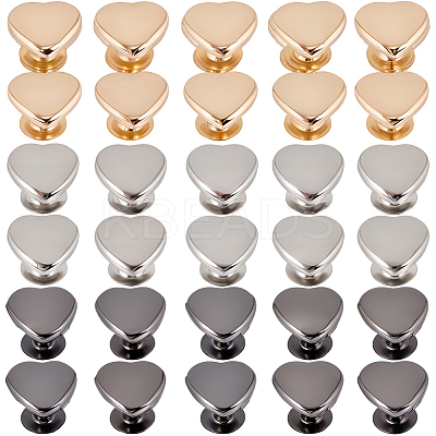 120Bags 3 Colors Iron Semi-Tublar Rivet Studs FIND-GF0008-27B-1