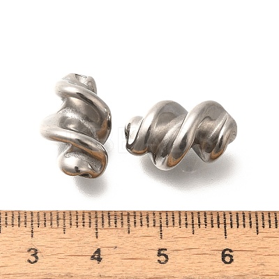 Anti-Tarnish 304 Stainless Steel Beads STAS-I321-55P-1