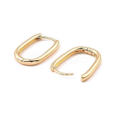 Brass Hoop Earrings EJEW-I289-27B-KCG-1