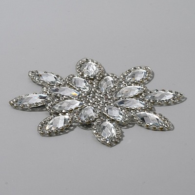 Hotfix Rhinestones PATC-WH0001-48-1