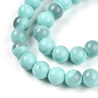 Baking Paint Glass Beads X1-DGLA-N013-10mm-04-1