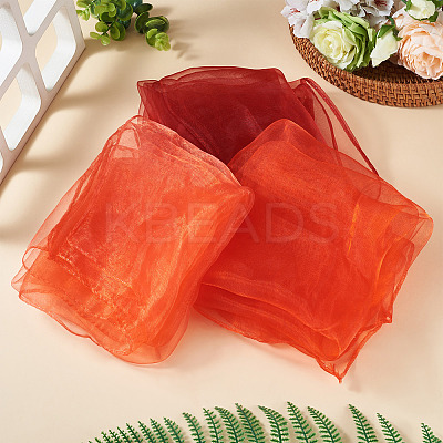 6Pcs 3 Colors Solid Color Nylon Silk Scarf for Women Girls AJEW-TA0003-33A-01-1