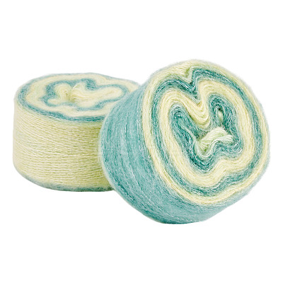 Segment Dyed Knitting Yarn DIY-TAC0033-03D-1