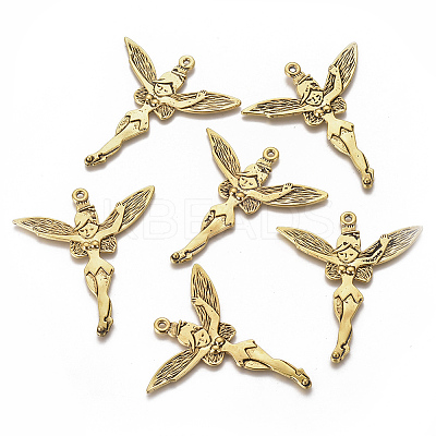 Tibetan Style Alloy Fairy Sprite Charms LS-K096S032-1