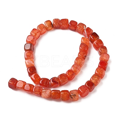 Natural Dragon Veins Agate Beads Strands G-G177-E01-05-1
