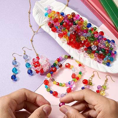 115G Transparent Acrylic Beads OACR-SZ0001-75-1