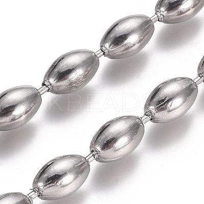 Non-Tarnish 304 Stainless Steel Ball Chains CHS-L024-024G-1