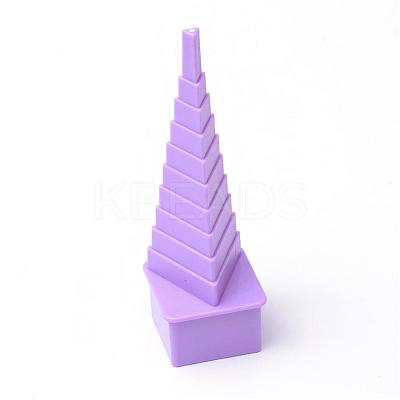 4pcs/set Plastic Border Buddy Quilling Tower Sets DIY Paper Craft DIY-R067-02-1