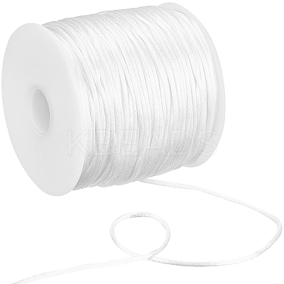 Nylon Satin Rattail Cords NWIR-SC0001-01B-1