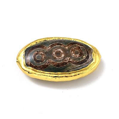 Tibetan Style dZi Beads LS-KK-F836-07A-G-1