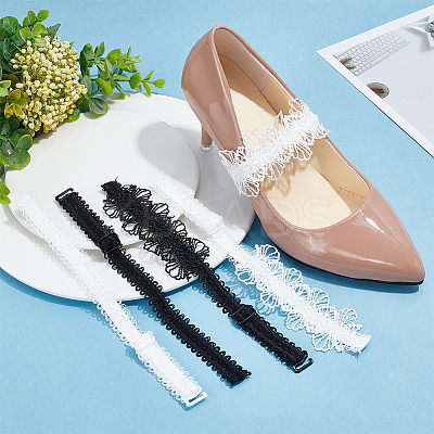 4 Pairs 4 Style Lace Shoelace FIND-PH0007-48-1