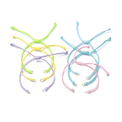 Adjustable Braided Eco-Friendly Korean Waxed Polyester Cord AJEW-JB01203-1