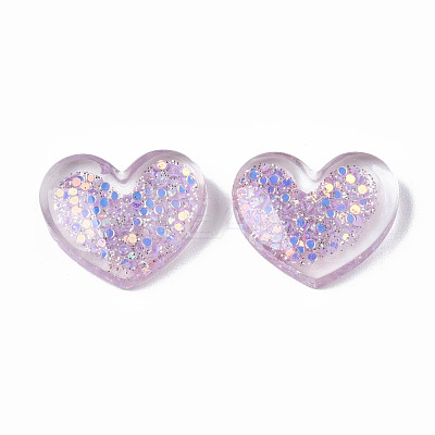 Transparent Resin Cabochons CRES-N034-20B-1