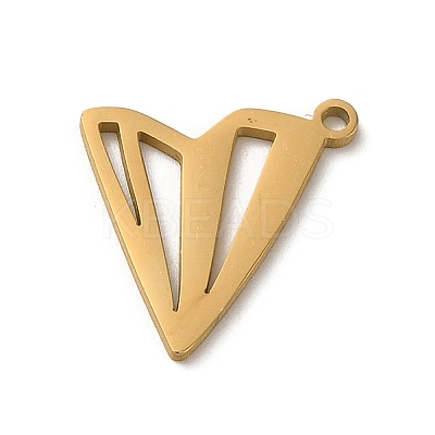 304 Stainless Steel Charms STAS-O005-12G-1