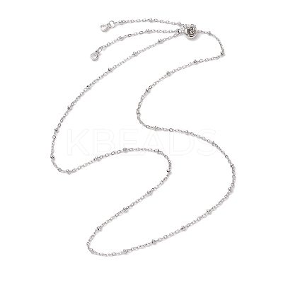 304 Stainless Steel Slider Necklace Makings AJEW-JB01272-02-1