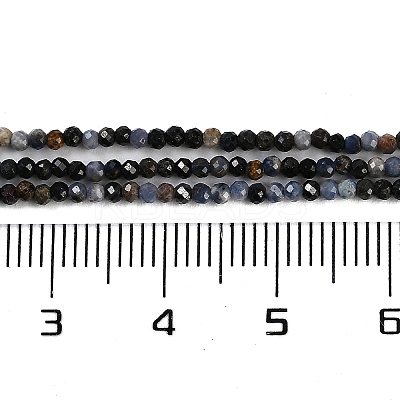Natural Sapphire Beads Strands G-P553-G07-01-1