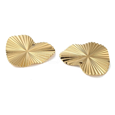 304 Stainless Steel Pendants X-STAS-Q308-02G-1