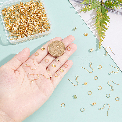 DIY Earring Making Finding Kit DIY-DC0001-32-1