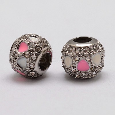 316 Stainless Steel European Beads STAS-G088-02A-1