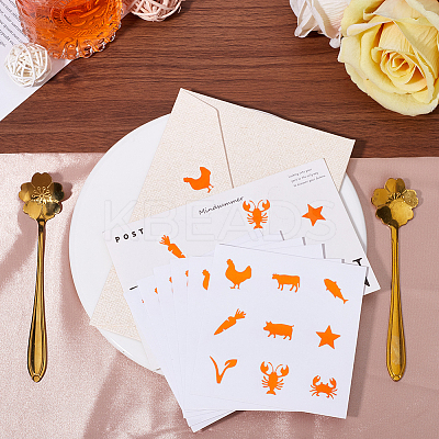 PVC Plastic Self-Adhesive Stickers STIC-WH20002-04A-1