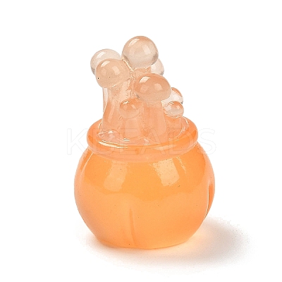 Luminous Resin Ornaments DJEW-K018-01E-1