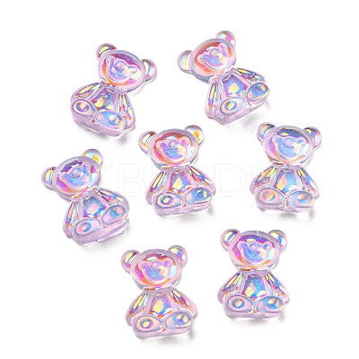 Cartoon Transparent Resin Cabochons RESI-G073-01E-1