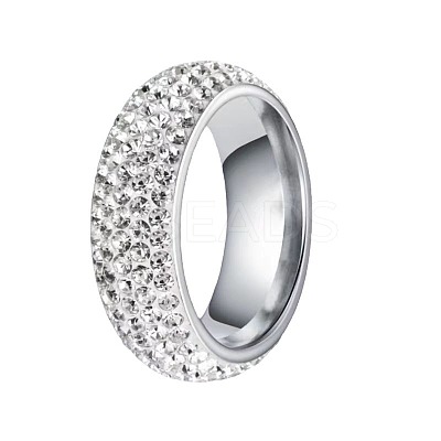 201 Stainless Steel Finger Rings for Women WGAEC69-06-1