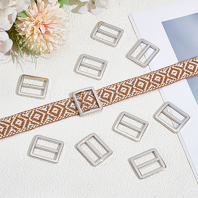 10Pcs Alloy Rectangle Buckles FIND-CY0001-97P-1