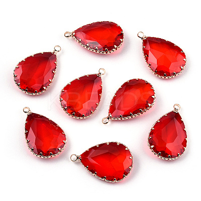 K9 Glass Pendants X-GLAA-Q069-06C-1