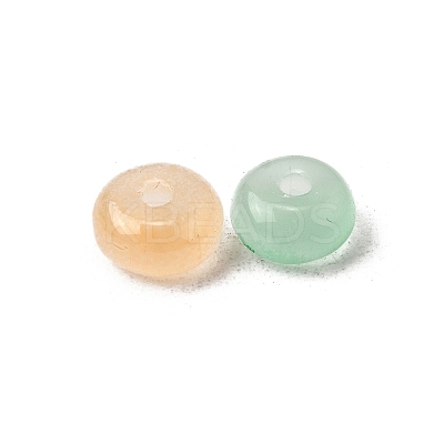Baking Paint Imitation Jade Glass Beads DGLA-C005-A01-3x6mm-01-1