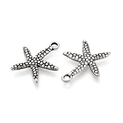 Tibetan Style Alloy Pendants TIBEP-T053-13AS-1
