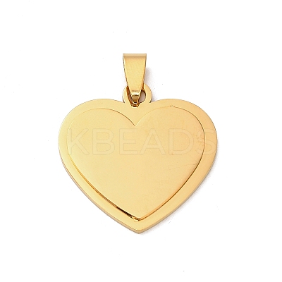 304 Stainless Steel Stamping Blank Tag Pendants STAS-H481-03A-G-1