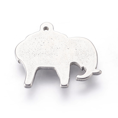 Tarnish Resistant 304 Stainless Steel Pendants STAS-L212-014-1