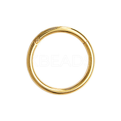 316L Surgical Stainless Steel Hoop Cartilage Earrings WGB51CA-66-1