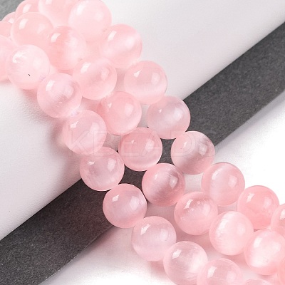 Natural Selenite Beads Strands G-C142-01B-07-1