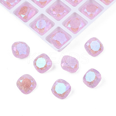 Glass Rhinestone Cabochons MRMJ-N029-02B-07-1