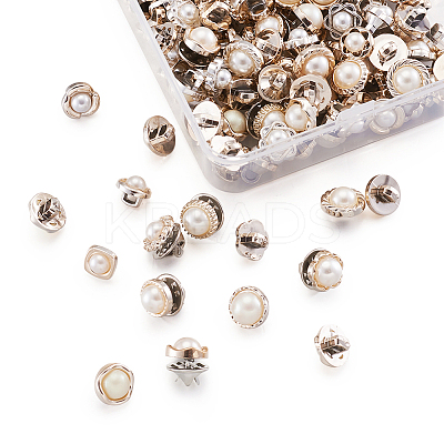Safety Brooches & 1-Hole Shank Buttons Sets BUTT-TA0001-02-1